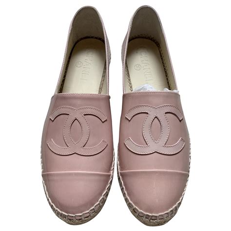 patent pink chanel espadrilles|chanel espadrilles website.